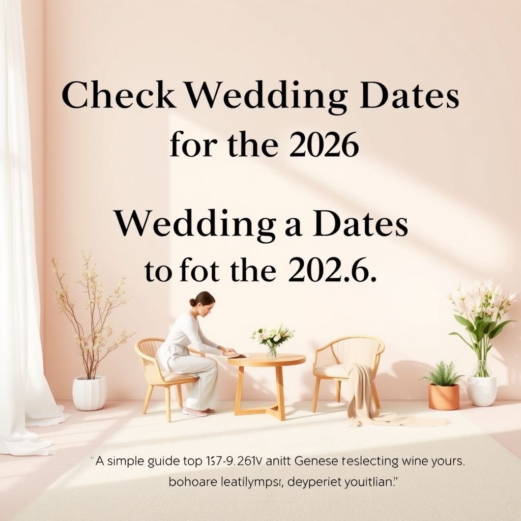 เช็คฤกษ์แต่งงาน 2569: ง่ายๆ ด้วยตัวเอง